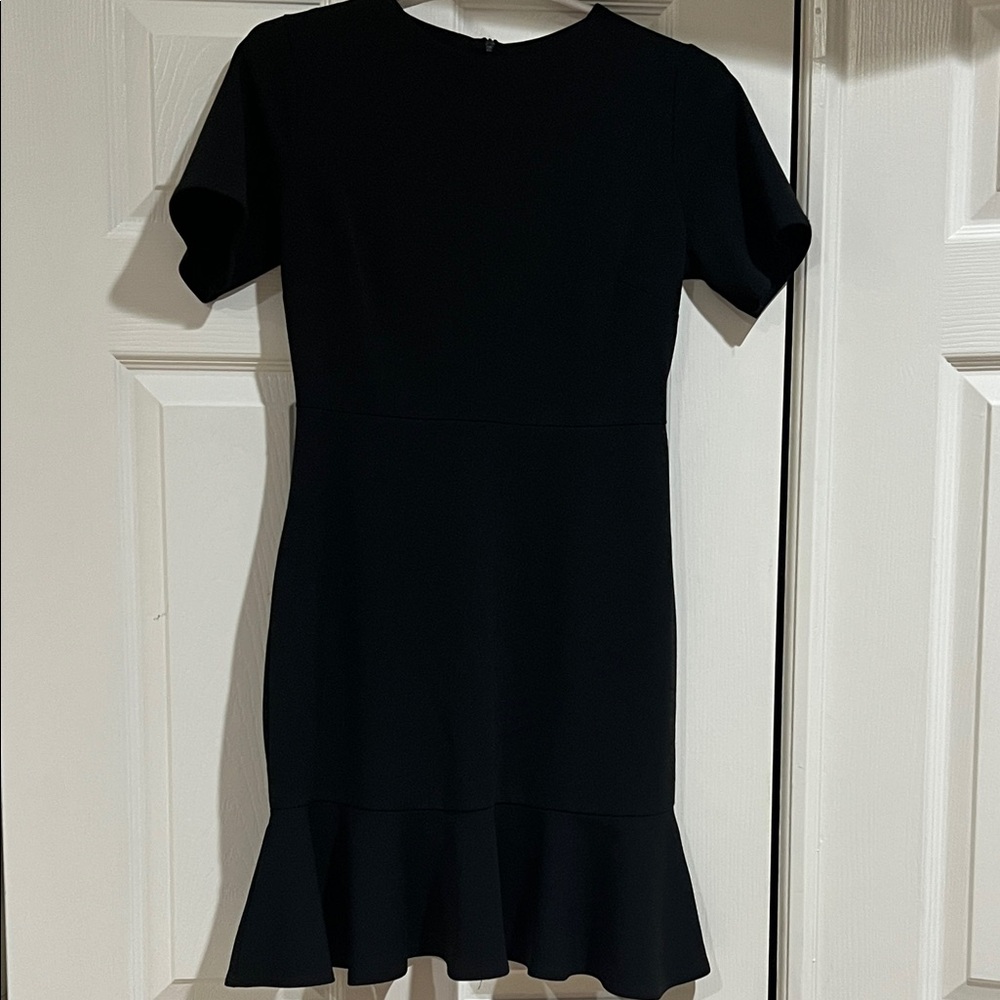 Bianca Black Ruffle Dress